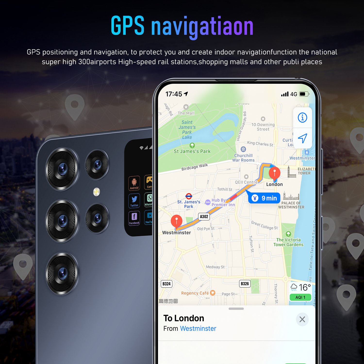 Global Version for S24 Ultra smartphone 6.8inch telephone 16+1TB Unlock S-Pen 4G WIFI android Gaming S23 S24 mobile phone